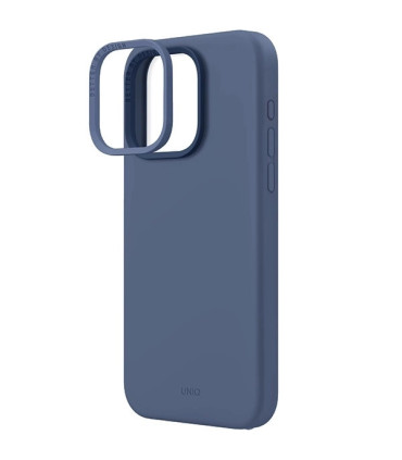 Etui Uniq Lino Hue Magclick iPhone 15 Pro Max – Navy Blue
