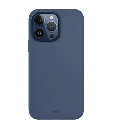 Etui Uniq Lino Hue Magclick iPhone 15 Pro Max – Navy Blue