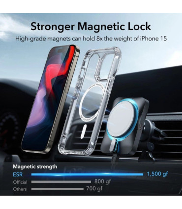 ESR Air Armor Halolock MagSafe iPhone 15 Pro