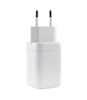 Ładowarka Ścienna Proove 40W (2x USB-C) – Biała