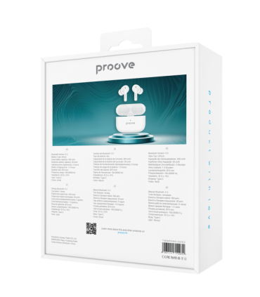 Słuchawki Bezprzewodowe Proove Mainstream Pro TWS – Wysoka Jakość Dźwięku