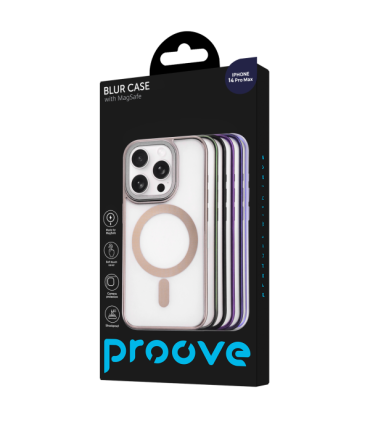 Etui Proove Blur Case iPhone 14 Pro Max – Magnetyczny Pierścień, Midnight Blue