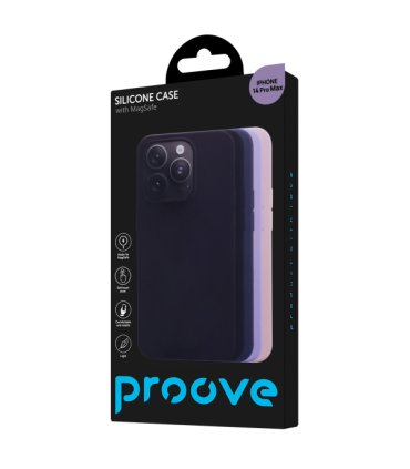 Etui Proove Silicone z Magnesem iPhone 14 Pro Max – Lilac