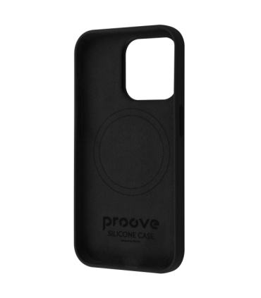 Etui Proove Silicone z Magnesem iPhone 15 Pro – Czarny
