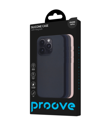 Etui Proove Silicone z Magnesem iPhone 15 Pro – Czarny