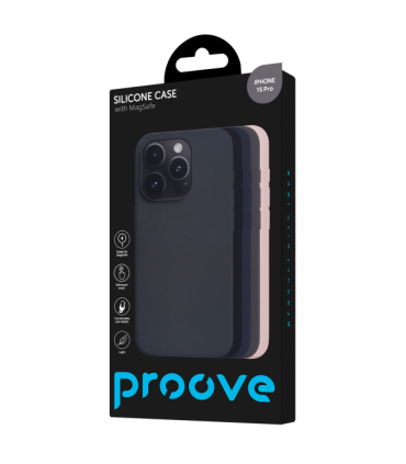 Etui Proove Silicone z Magnesem iPhone 15 Pro – Clay