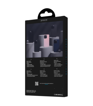 Etui Proove Silicone z Magnesem iPhone 15 Pro – Jasnoróżowe