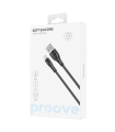 Cable Proove Soft Silicone black | USB-A -Lightning 2.4A 1m