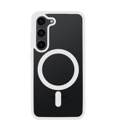 Acrylic Color MagSafe Case Samsung S24 FE – Biały Etui