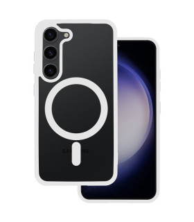 Acrylic Color MagSafe Case Samsung S24 FE – Biały Etui