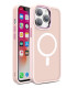 Magnetyczne etui MagSafe Color Matte Case do iPhone 15 Różowe