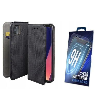 Etui z Klapką Motorola Edge 20 Lite + Szkło 9H