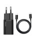 Ładowarka Baseus Super Si 25W QC3.0 + Kabel USB-C | Szybkie Ładowanie