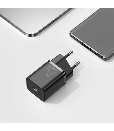 Ładowarka Baseus Super Si 25W QC3.0 + Kabel USB-C | Szybkie Ładowanie