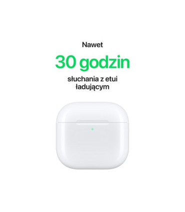 Apple AirPods 4 Gen ANC – Biały | Dźwięk Premium i Aktywna Redukcja Szumów