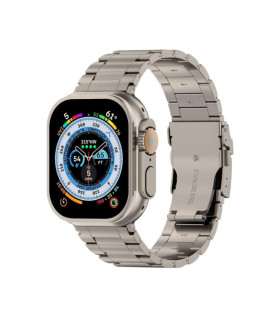 Tech-Protect Stainless Pro Titanium – Pasek do Apple Watch 44/45/46/49 mm