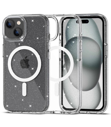 Etui Tech-Protect FlexAir MagSafe iPhone 15 – Brokatowa Ochrona