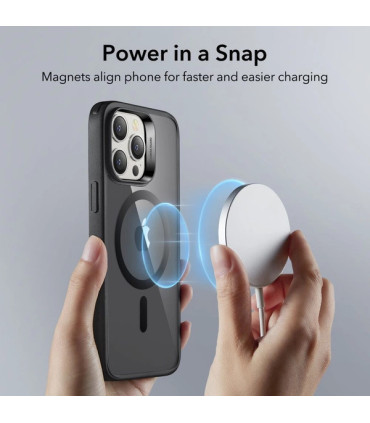 Etui ESR Classic Hybrid MagSafe iPhone 14 Pro – Matowa Czerń
