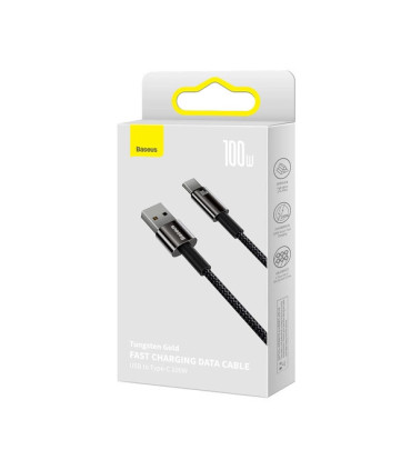 Baseus Tungsten Gold USB-C 480Mb/s 1m