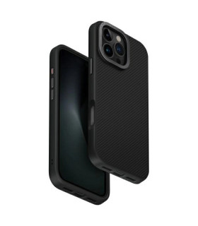 Etui UNIQ Keva Max iPhone 16 Pro Max – Czarne, MagSafe