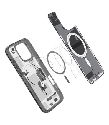Etui Spigen Ultra Hybrid Mag iPhone 16 Pro Max – Ciemnoszare, MagSafe