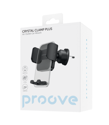 Uchwyt Samochodowy Proove Crystal Clamp Plus – Mocowanie do Kratki