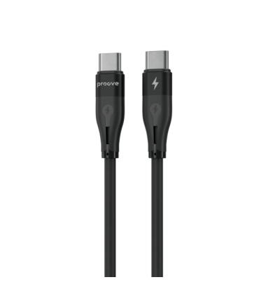 Kabel Proove Soft Silicone Type-C do Type-C 60W (1m) – Wytrzymałość i Szybkie Ładowanie