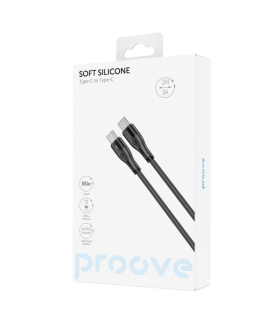 Kabel Proove Soft Silicone Type-C do Type-C 60W (1m) – Wytrzymałość i Szybkie Ładowanie