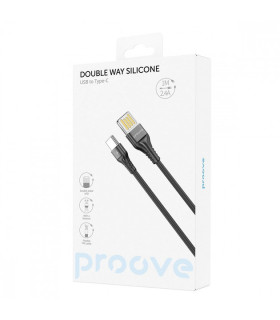 Kabel Proove Double Way Silicone – USB-Type-C 2.4A, 1m