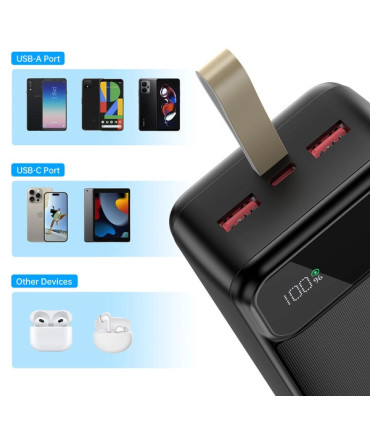 Choetech Power Bank 30000mAh – Szybkie Ładowanie PD22.5W