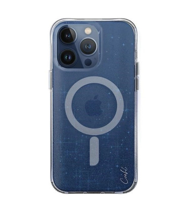 Etui UNIQ Coehl Lumino iPhone 15 Pro Max – Niebieskie, MagSafe