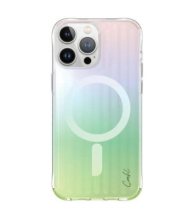 Etui UNIQ Coehl Linear iPhone 15 Pro Max – Opalizujące, MagSafe