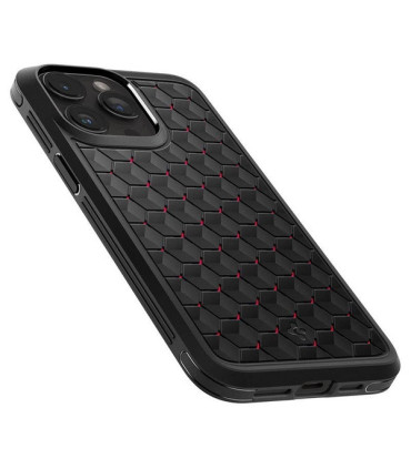 Etui Spigen Cryo Armor iPhone 15 Pro Max – Czarno-Czerwone