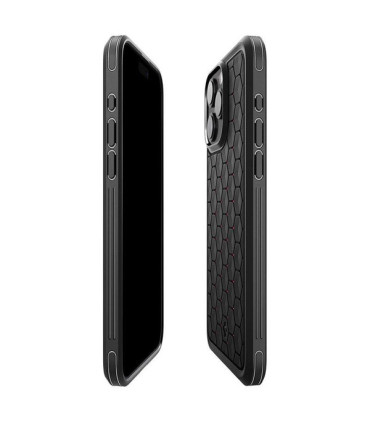 Etui Spigen Cryo Armor iPhone 15 Pro Max – Czarno-Czerwone