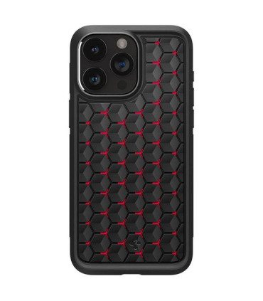 Etui Spigen Cryo Armor iPhone 15 Pro Max – Czarno-Czerwone