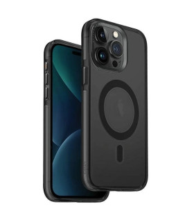 Etui UNIQ Calio iPhone 15 Pro Max – Szare, MagSafe