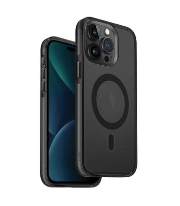 Etui UNIQ Calio iPhone 15 Pro Max – Szare, MagSafe