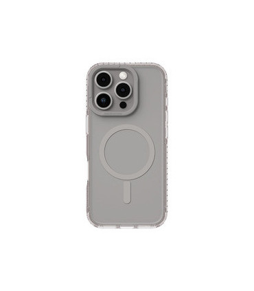 Etui Titan Pro MagSafe iPhone 16 Pro – Przezroczysto-Szary