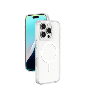 Przezroczyste Etui Minimal MagSafe iPhone 16 Pro – Wytrzymałość i Styl