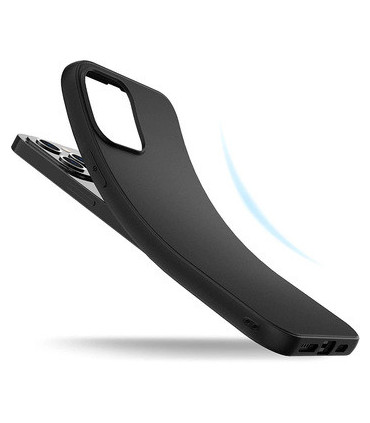 Etui Back Case Matt iPhone 15 Pro – Czarny