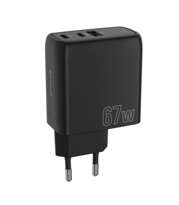 Proove Shot GaN 67W – Ładowarka 2 Type-C + USB