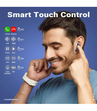 Słuchawki Acefast T6 Bluetooth 5.0 – Niebieskie