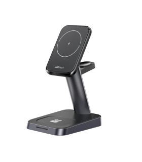 Ładowarka Acefast E3 3w1 – Stacja Biurkowa, Czarna