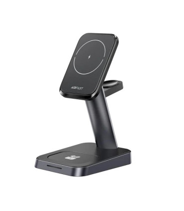 Ładowarka Acefast E3 3w1 – Stacja Biurkowa, Czarna