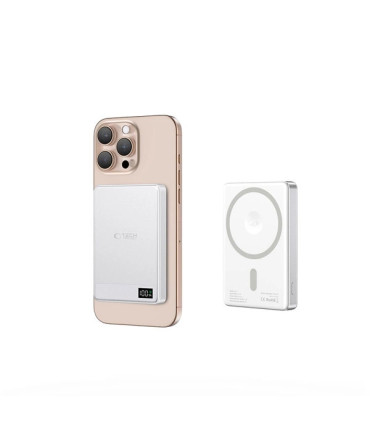 Powerbank Tech-Protect PB33 LifeMag 5000mAh – MagSafe i Styl!