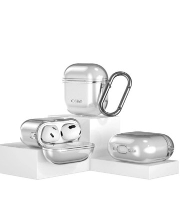 Etui Tech-Protect FlexAir AirPods 4 – Szara Ochrona i Styl!
