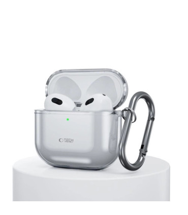 Etui Tech-Protect FLEXAir AirPods 4 – Przezroczysta Ochrona!