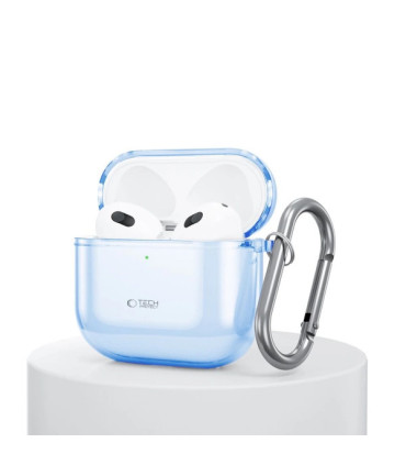 Etui Tech-Protect FlexAir AirPods 4 – Niebieska Stylowa Ochrona!