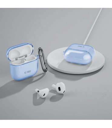 Etui Tech-Protect FlexAir AirPods 4 – Niebieska Stylowa Ochrona!