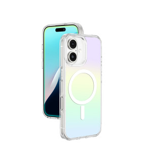 Amazing Thing Etui Minimal MagSafe Case – iPhone 16 Tęczowy